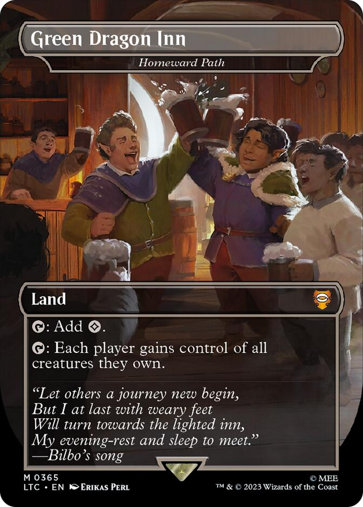 Green Dragon Inn - Homeward Path [The Lord of the Rings: Tales of Middle-Earth Commander] | Gear Gaming Fayetteville
