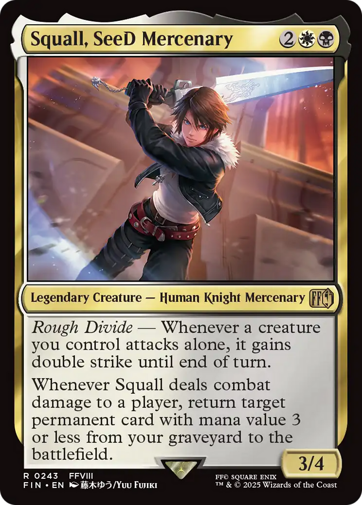 Squall, SeeD Mercenary [FINAL FANTASY] | Gear Gaming Fayetteville