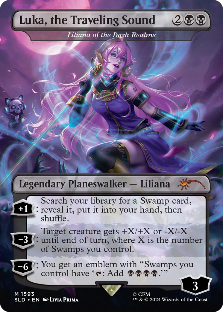 Luka, the Traveling Sound - Liliana of the Dark Realms [Secret Lair Drop Series] | Gear Gaming Fayetteville