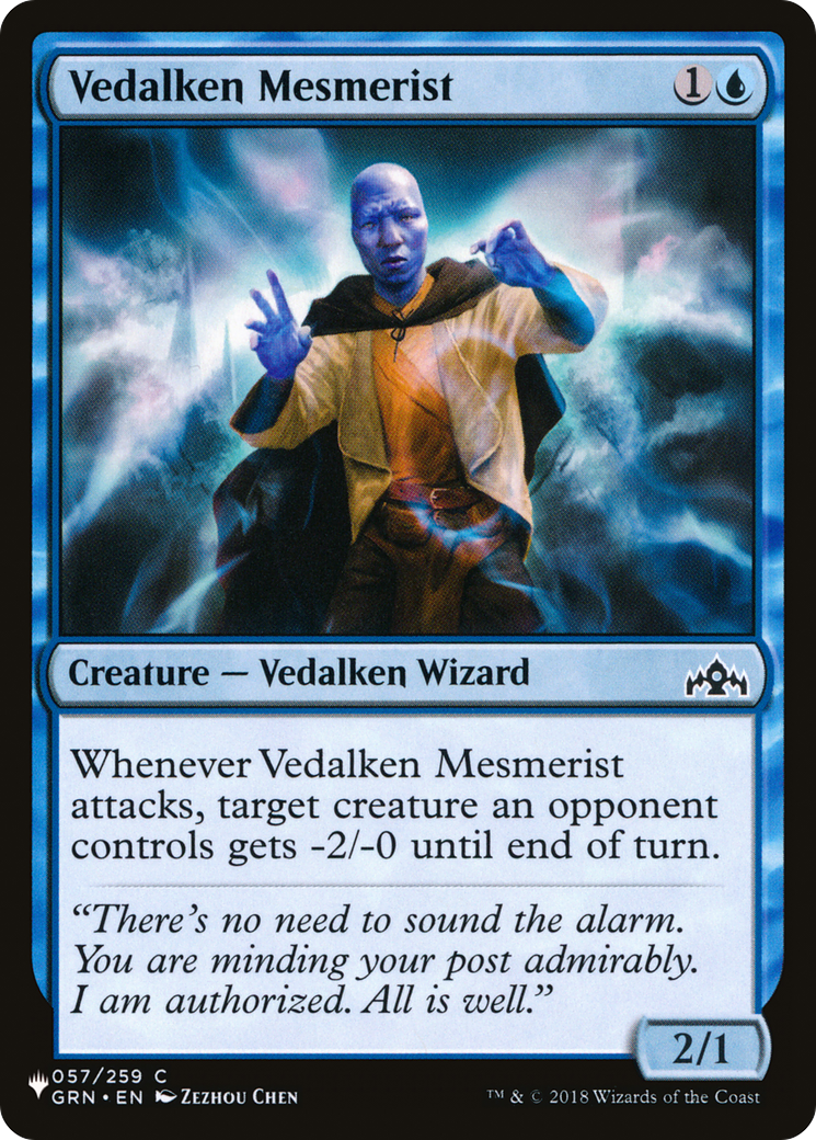 Vedalken Mesmerist [The List] | Gear Gaming Fayetteville