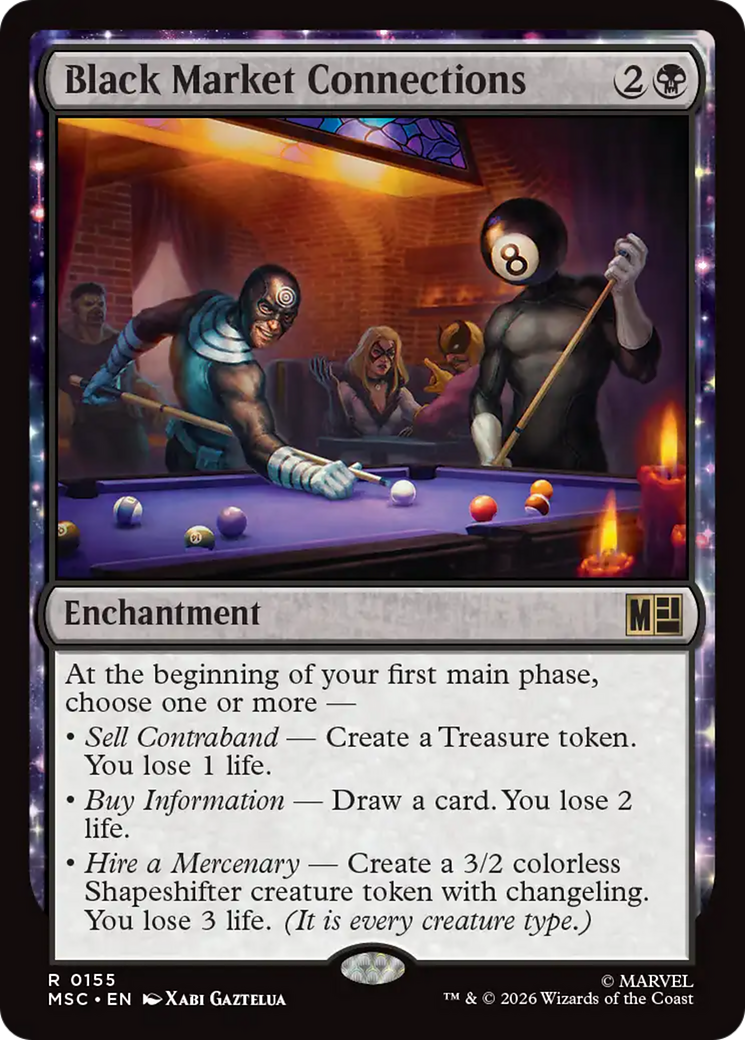 Black Market Connections [Marvel Super Heroes Commander] | Gear Gaming Fayetteville