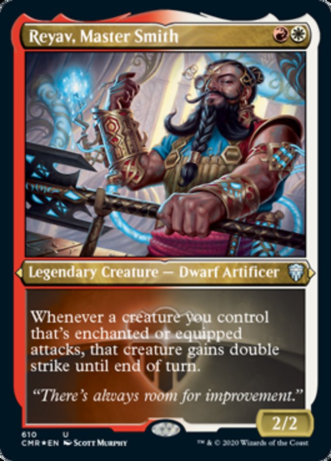 Reyav, Master Smith (Etched) [Commander Legends] | Gear Gaming Fayetteville