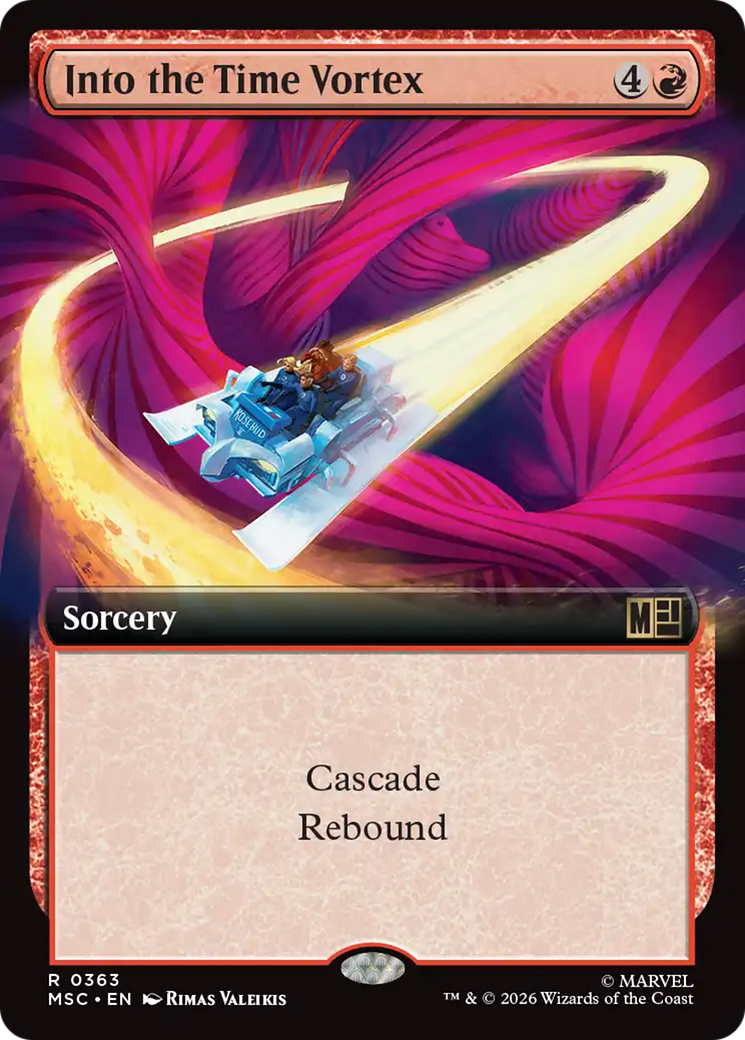 Into the Time Vortex (Extended Art) [Marvel Super Heroes Commander] | Gear Gaming Fayetteville