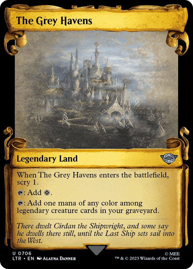 The Grey Havens [The Lord of the Rings: Tales of Middle-Earth Showcase Scrolls] | Gear Gaming Fayetteville