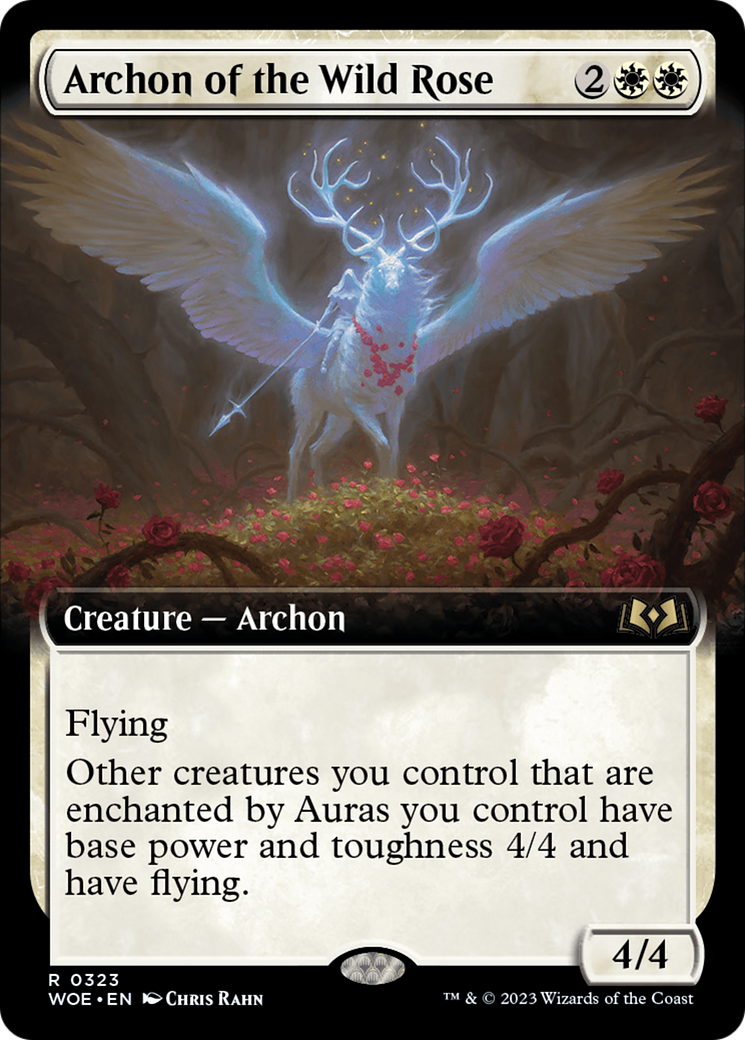 Archon of the Wild Rose (Extended Art) [Wilds of Eldraine] | Gear Gaming Fayetteville