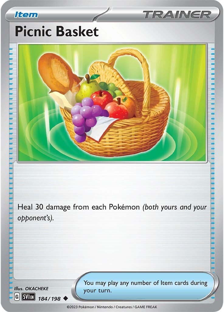 Picnic Basket (184/198) [Scarlet & Violet: Base Set] | Gear Gaming Fayetteville