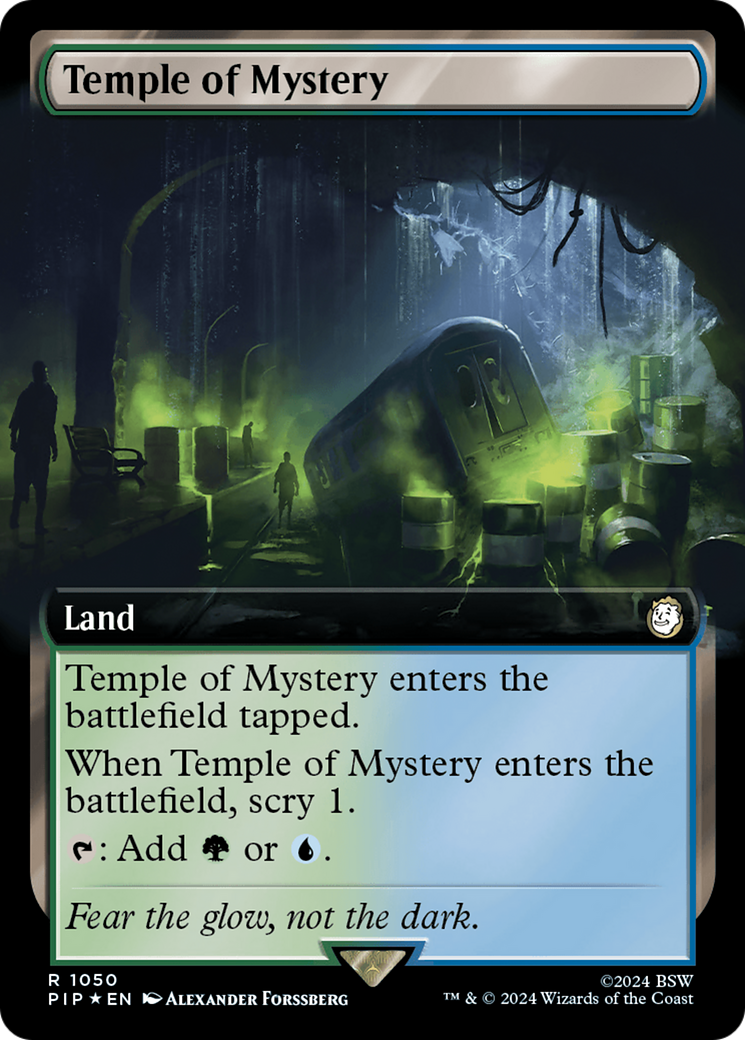 Temple of Mystery (Extended Art) (Surge Foil) [Fallout] | Gear Gaming Fayetteville