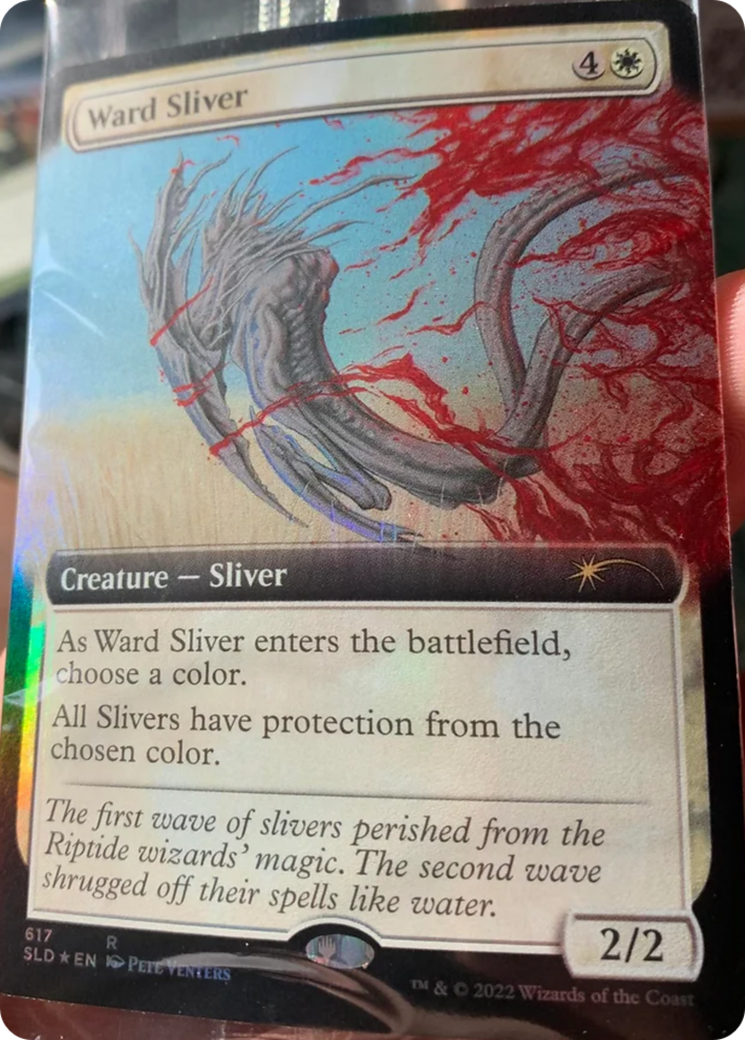 Ward Sliver (Extended Art) [Secret Lair Drop Promos] | Gear Gaming Fayetteville