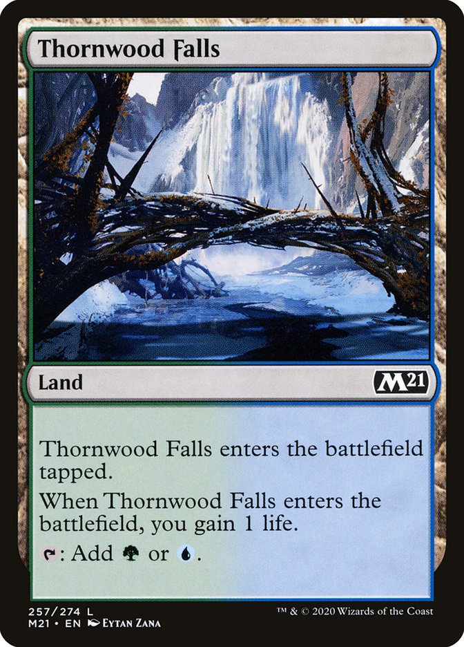 Thornwood Falls [Core Set 2021] | Gear Gaming Fayetteville