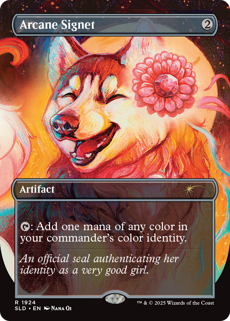 Arcane Signet (1924) (Rainbow Foil) [Secret Lair Drop Series] | Gear Gaming Fayetteville
