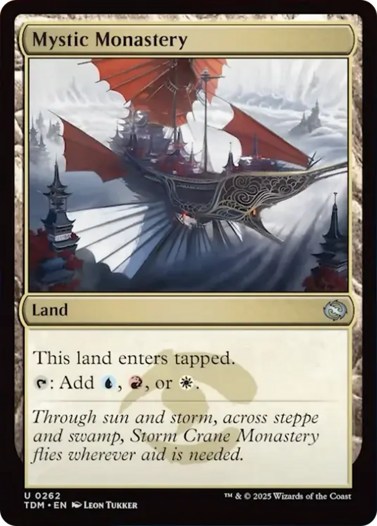 Mystic Monastery [Tarkir: Dragonstorm] | Gear Gaming Fayetteville