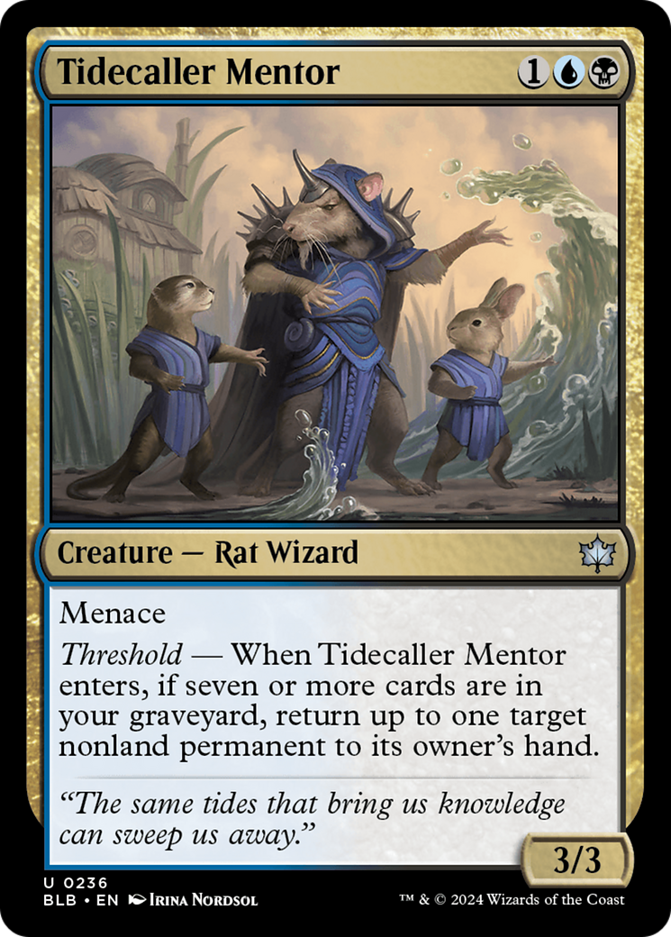 Tidecaller Mentor [Bloomburrow] | Gear Gaming Fayetteville