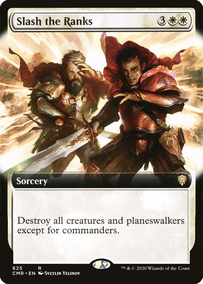 Slash the Ranks (Extended Art) [Commander Legends] | Gear Gaming Fayetteville
