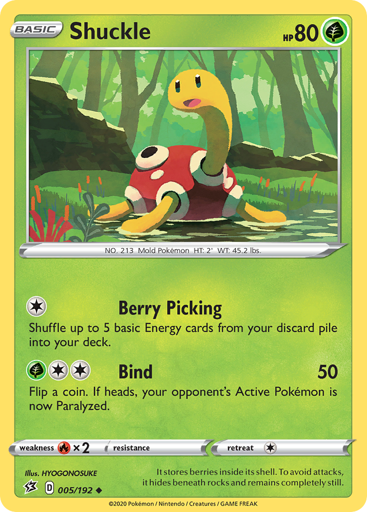 Shuckle (005/192) [Sword & Shield: Rebel Clash] | Gear Gaming Fayetteville