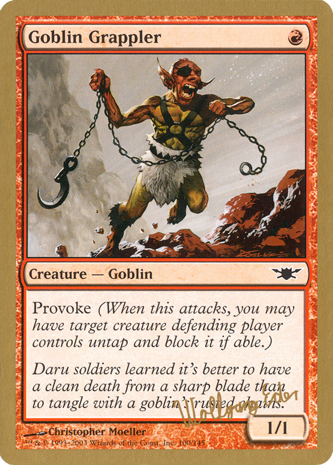 Goblin Grappler (Wolfgang Eder) [World Championship Decks 2003] | Gear Gaming Fayetteville
