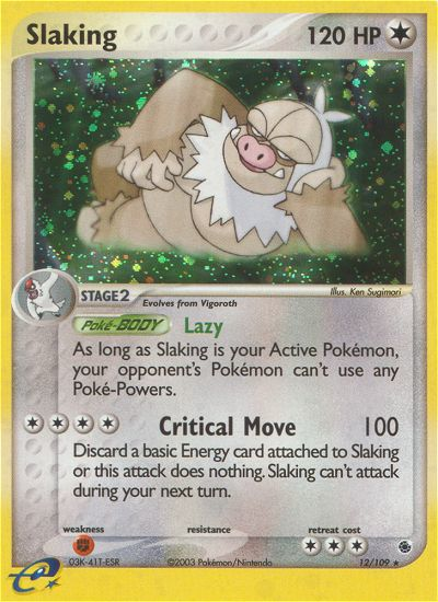 Slaking (12/109) [EX: Ruby & Sapphire] | Gear Gaming Fayetteville