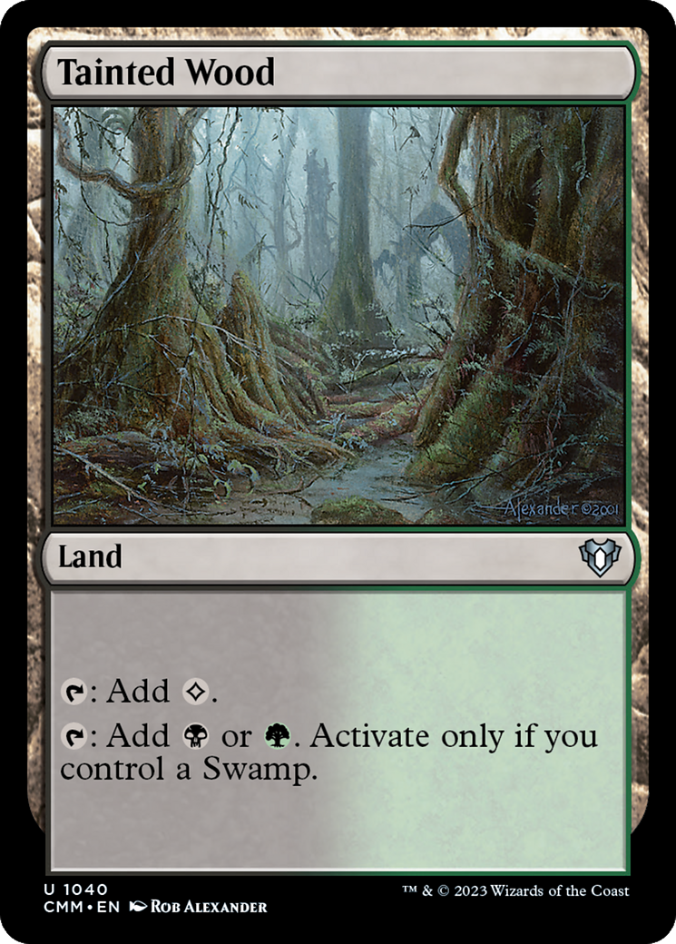 Tainted Wood [Commander Masters] | Gear Gaming Fayetteville