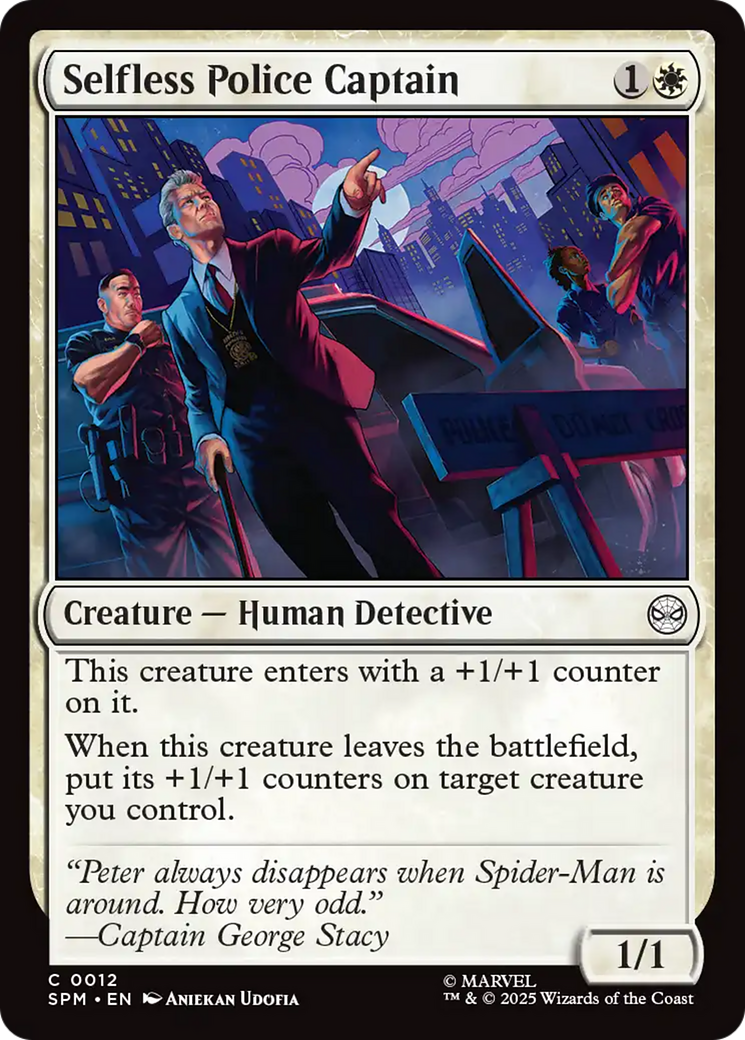 Selfless Police Captain [Marvel's Spider-Man] | Gear Gaming Fayetteville