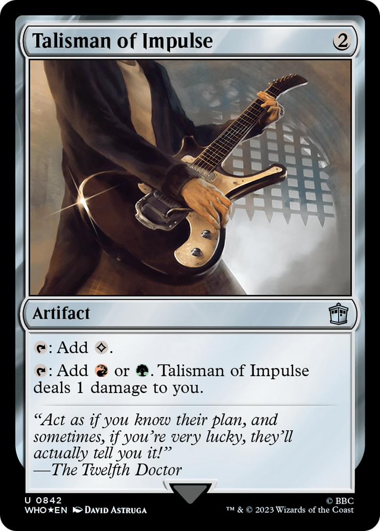 Talisman of Impulse (Surge Foil) [Doctor Who] | Gear Gaming Fayetteville