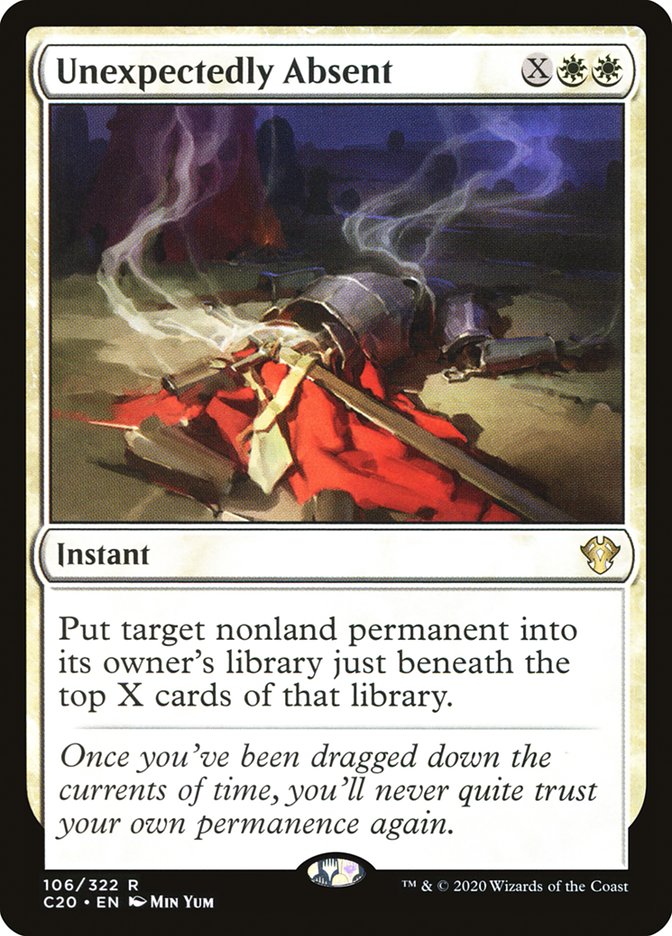 Unexpectedly Absent [Commander 2020] | Gear Gaming Fayetteville