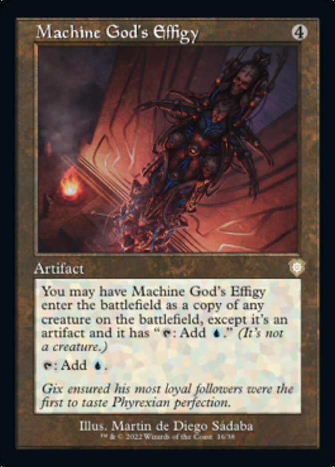 Machine God's Effigy (Retro) [The Brothers' War Commander] | Gear Gaming Fayetteville