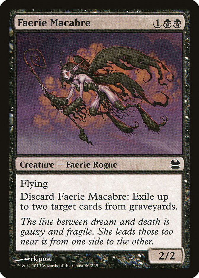 Faerie Macabre [Modern Masters] | Gear Gaming Fayetteville