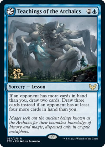 Teachings of the Archaics [Strixhaven: School of Mages Prerelease Promos] | Gear Gaming Fayetteville