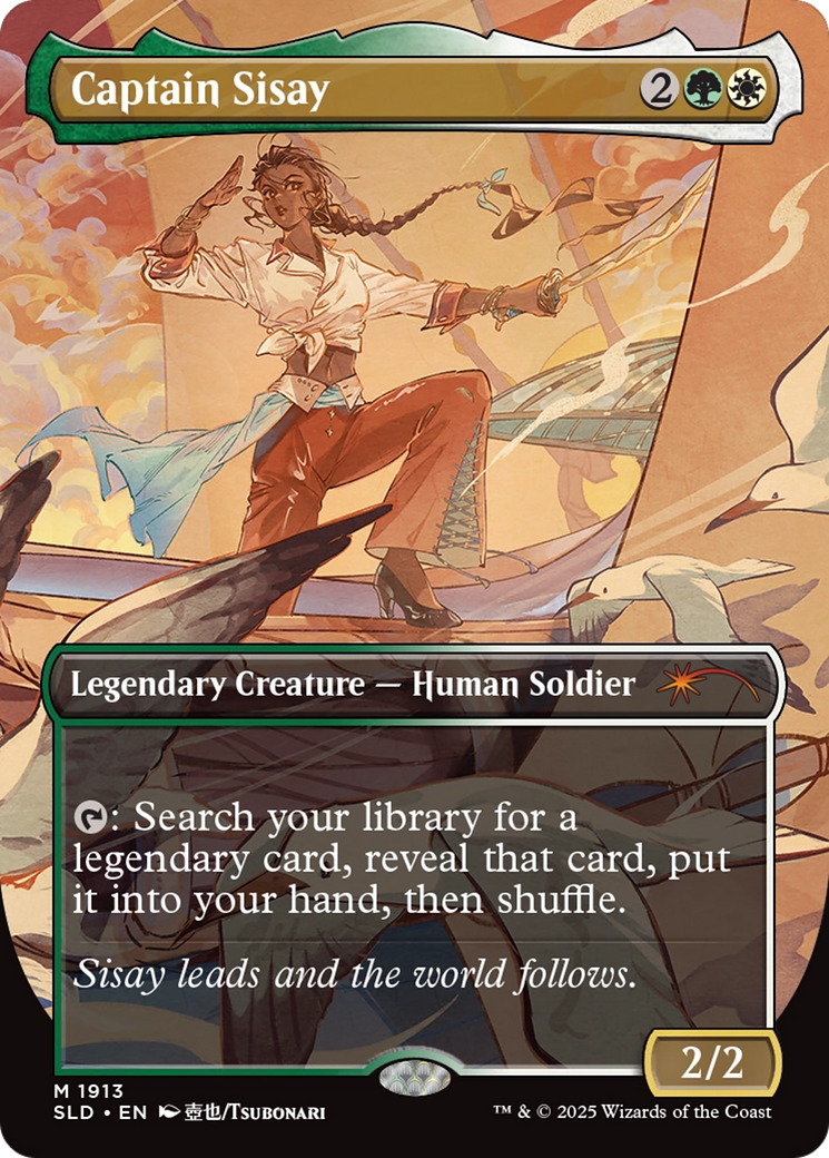 Captain Sisay (1913) (Rainbow Foil) [Secret Lair Drop Series] | Gear Gaming Fayetteville
