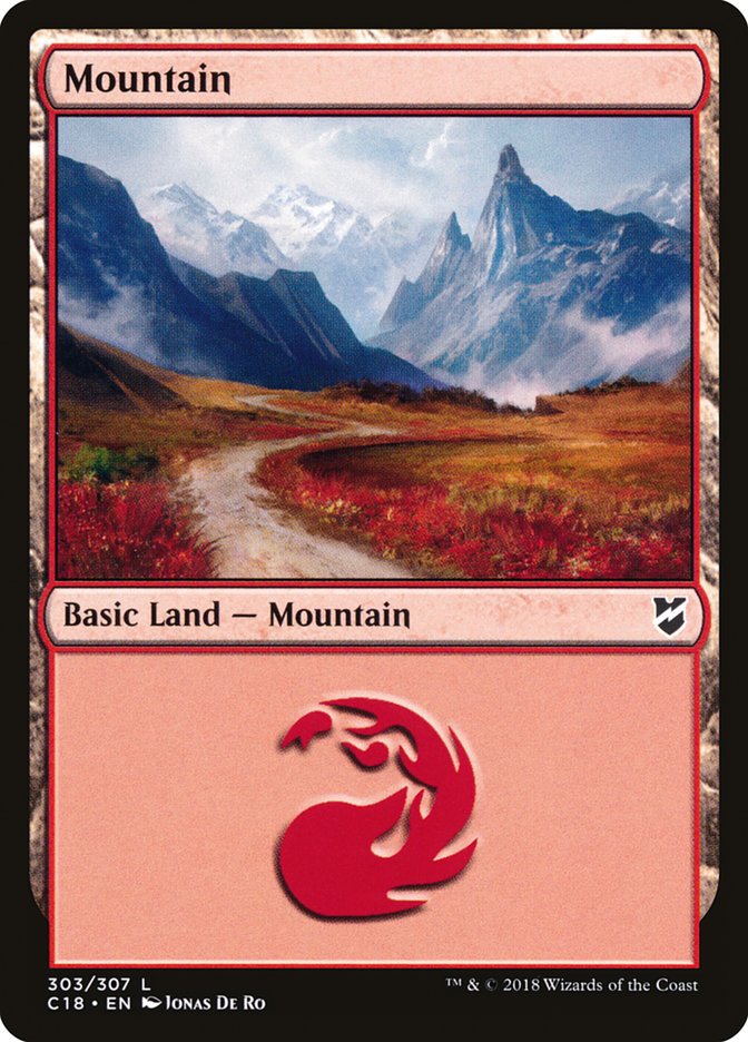 Mountain (303) [Commander 2018] | Gear Gaming Fayetteville