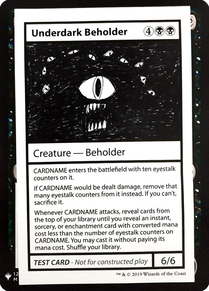 Underdark Beholder [Mystery Booster Playtest Cards] | Gear Gaming Fayetteville