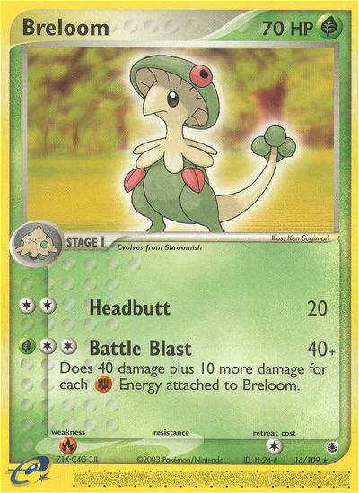 Breloom (16/109) [EX: Ruby & Sapphire] | Gear Gaming Fayetteville