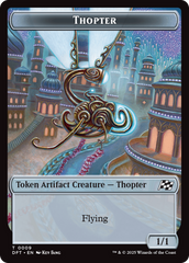 Servo // Thopter (0009) Double-Sided Token [Aetherdrift Tokens] | Gear Gaming Fayetteville