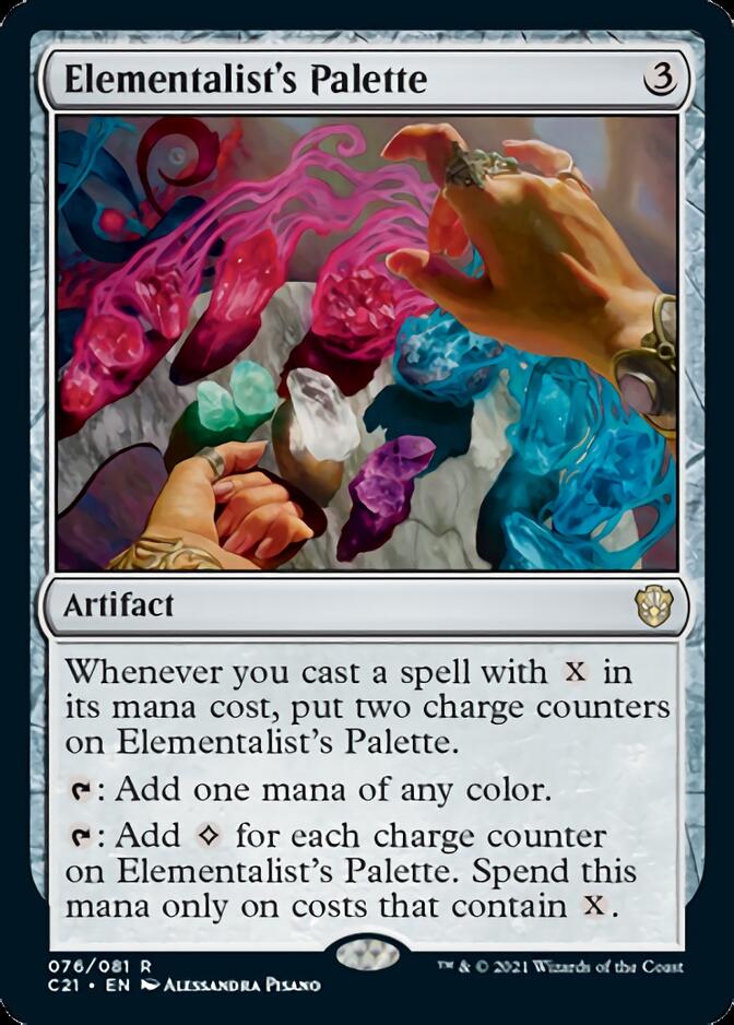 Elementalist's Palette [Commander 2021] | Gear Gaming Fayetteville