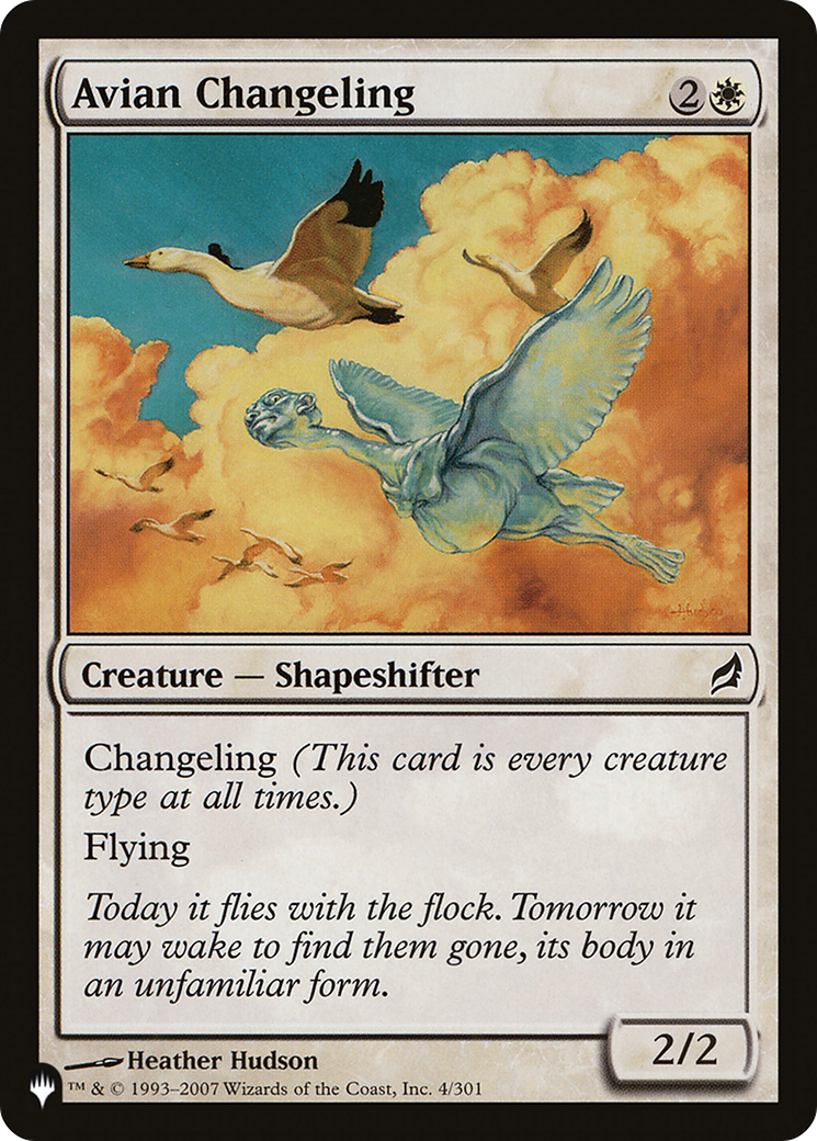 Avian Changeling [The List Reprints] | Gear Gaming Fayetteville