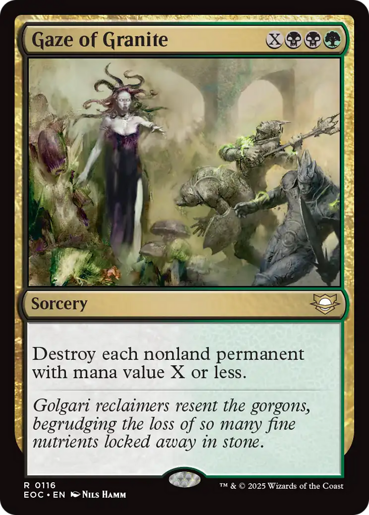 Gaze of Granite [Edge of Eternities Commander] | Gear Gaming Fayetteville