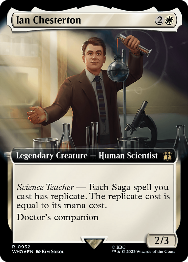 Ian Chesterton (Extended Art) (Surge Foil) [Doctor Who] | Gear Gaming Fayetteville