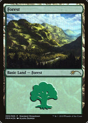 Forest (Alayna Danner) [Standard Showdown Promos] | Gear Gaming Fayetteville