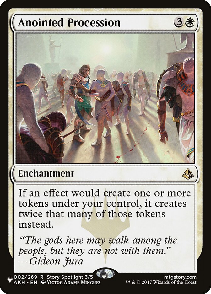Anointed Procession [The List] | Gear Gaming Fayetteville