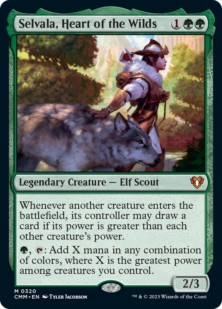 Selvala, Heart of the Wilds [Commander Masters] | Gear Gaming Fayetteville