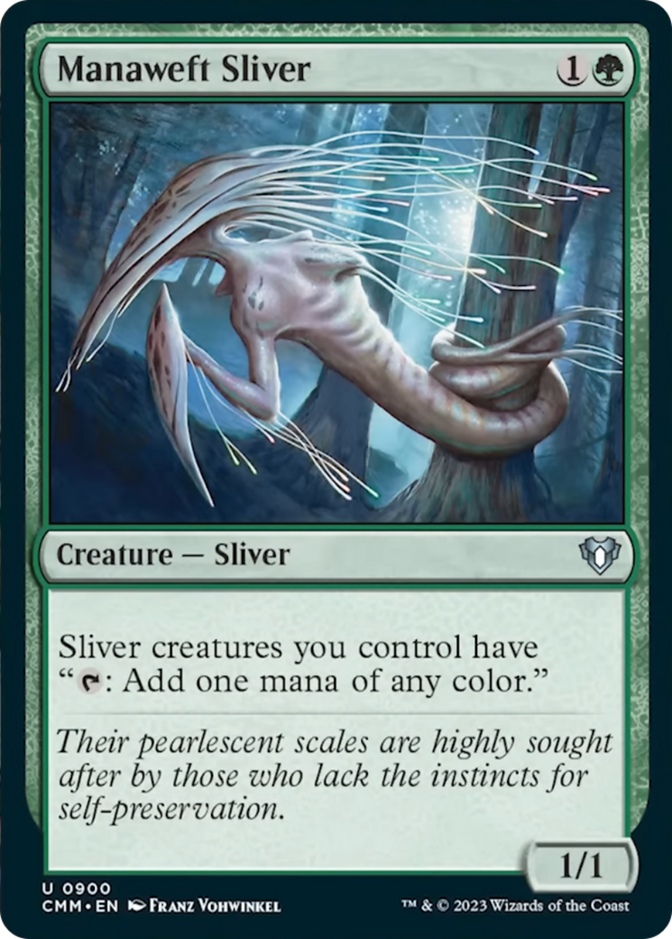 Manaweft Sliver [Commander Masters] | Gear Gaming Fayetteville