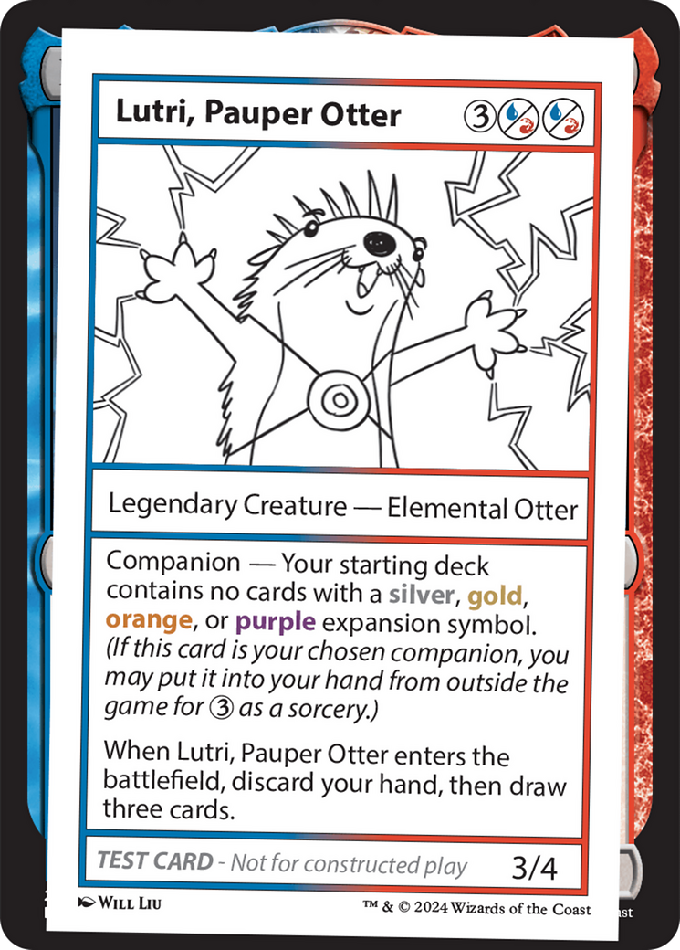 Lutri, Pauper Otter [Mystery Booster 2 Playtest Cards] | Gear Gaming Fayetteville