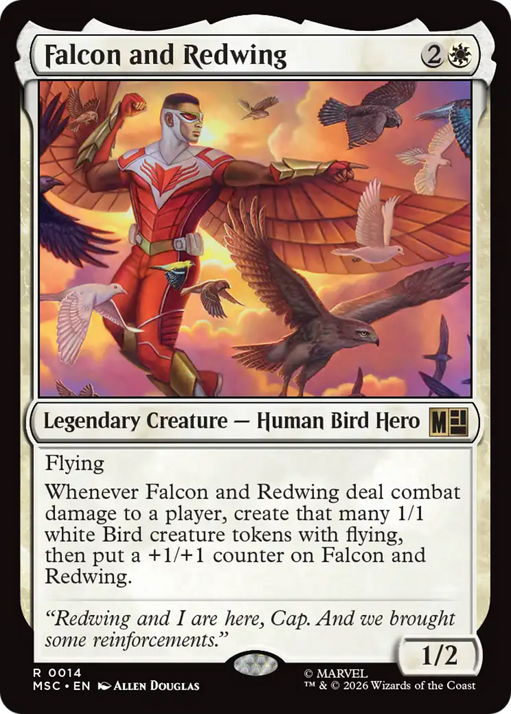 Falcon and Redwing [Marvel Super Heroes Commander] | Gear Gaming Fayetteville