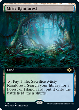 Misty Rainforest (Extended Art) [Modern Horizons 2] | Gear Gaming Fayetteville