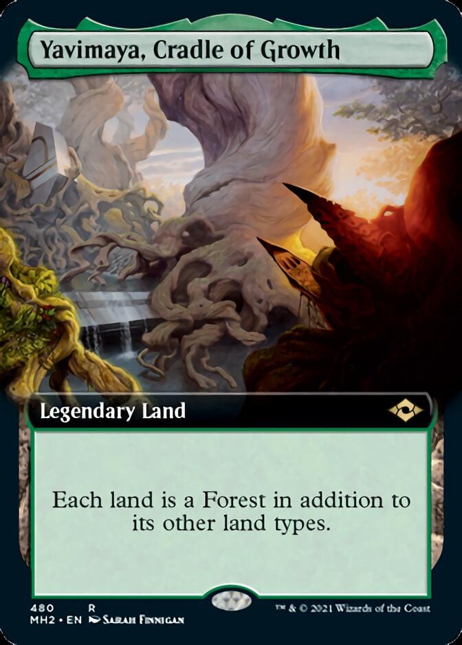 Yavimaya, Cradle of Growth (Extended Art) [Modern Horizons 2] | Gear Gaming Fayetteville