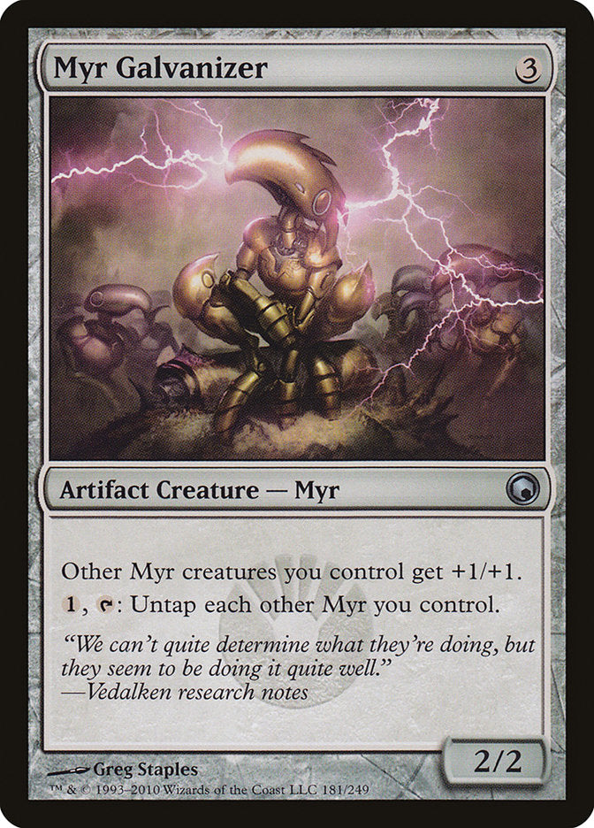Myr Galvanizer [Scars of Mirrodin] | Gear Gaming Fayetteville