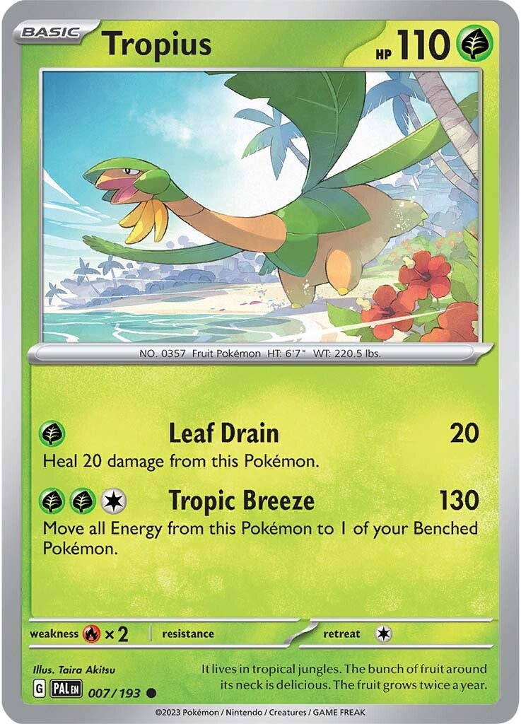 Tropius (007/193) [Scarlet & Violet: Paldea Evolved] | Gear Gaming Fayetteville