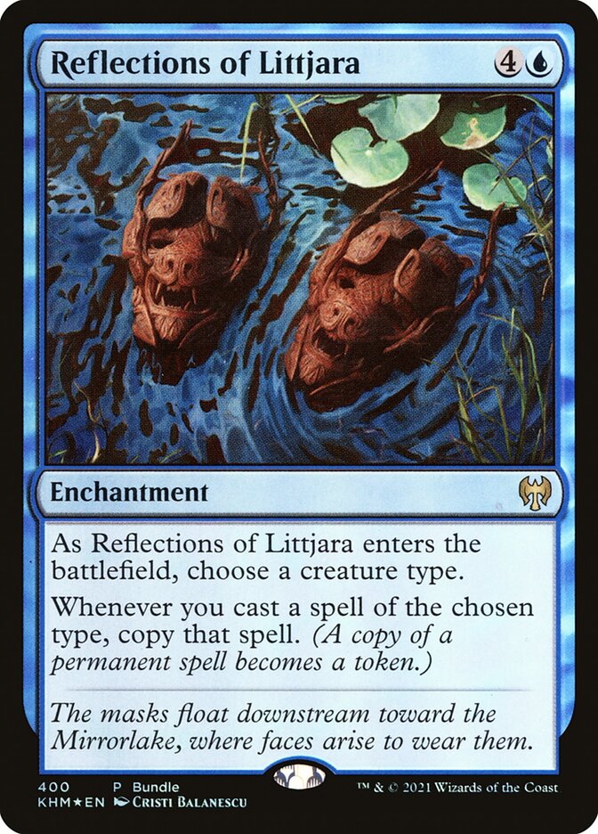 Reflections of Littjara (KHM Bundle) [Kaldheim] | Gear Gaming Fayetteville