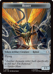 Food // Robot Double-Sided Token [Marvel's Spider-Man Tokens] | Gear Gaming Fayetteville