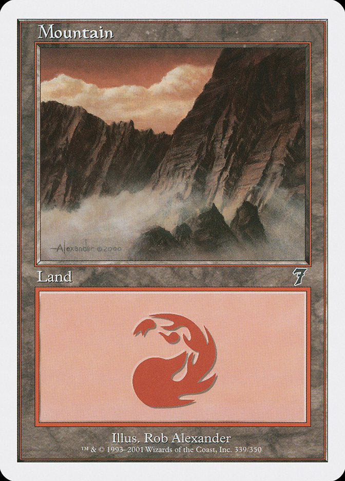 Mountain (339) [Seventh Edition] | Gear Gaming Fayetteville