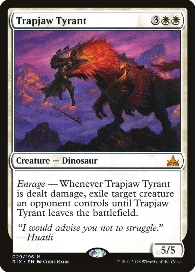 Trapjaw Tyrant [Rivals of Ixalan] | Gear Gaming Fayetteville